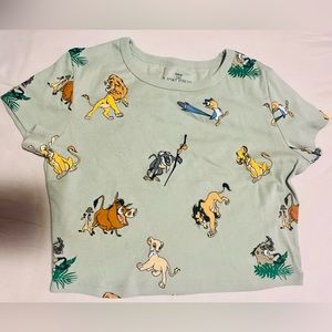 Lion King Crop top